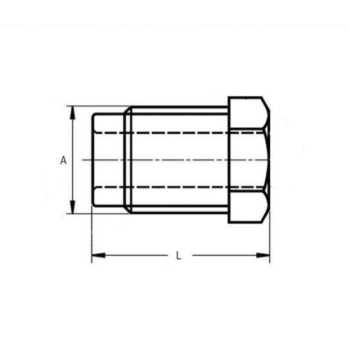 image Vis de freinage 1/2 - 20 UNF - Pour tuyaux ⌀ 6mm